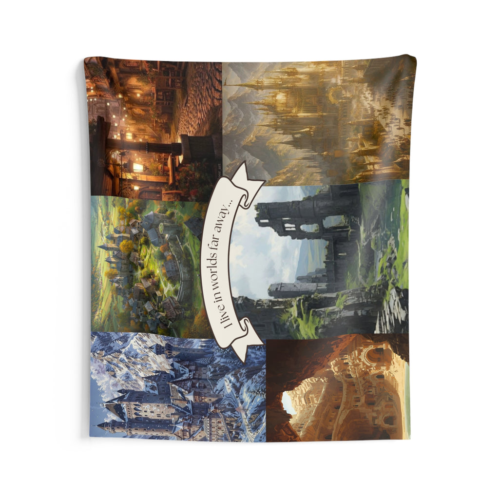 Fantasy Landscape Wall Tapestry