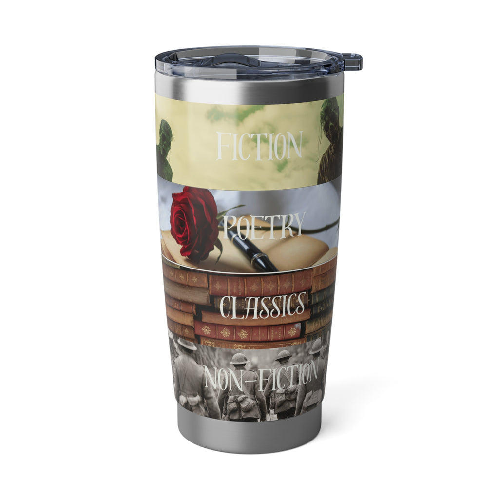 Book Genres 20oz Tumbler