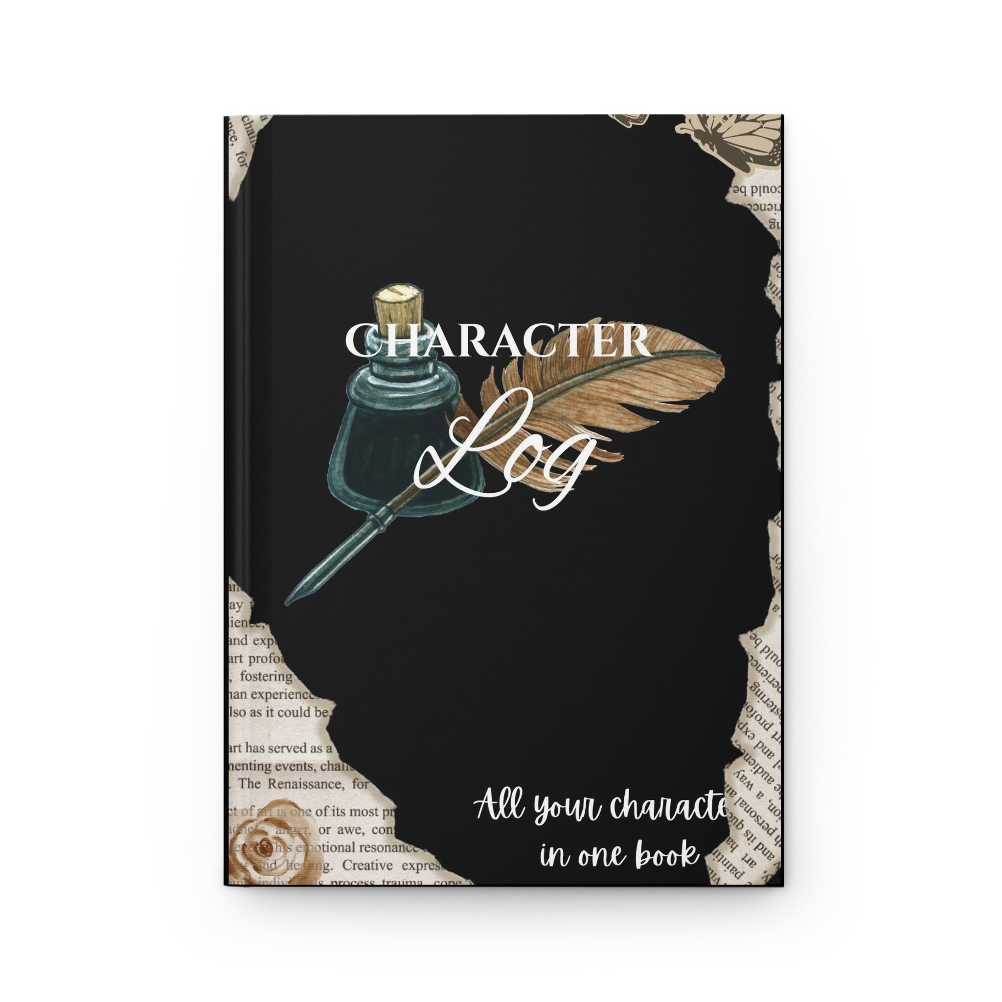 Character Log Hardcover Journal