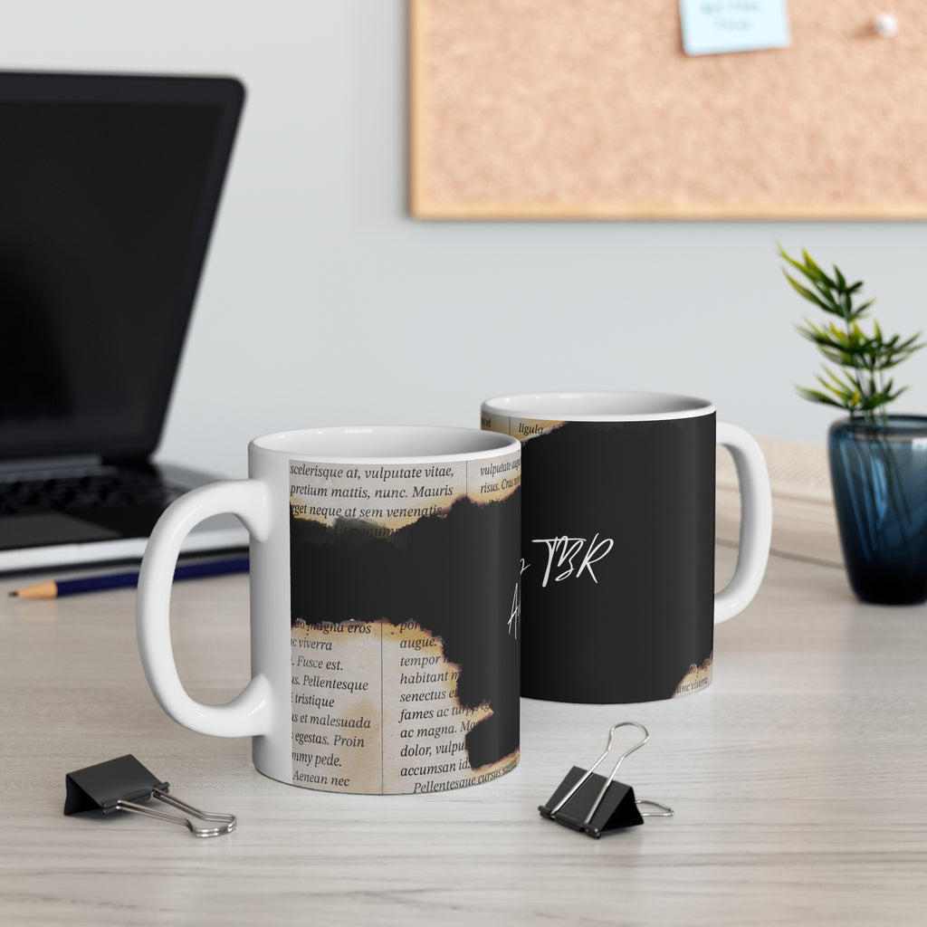 Add It To My TBR Mug — Bookish 11oz Coffee Cup for Readers