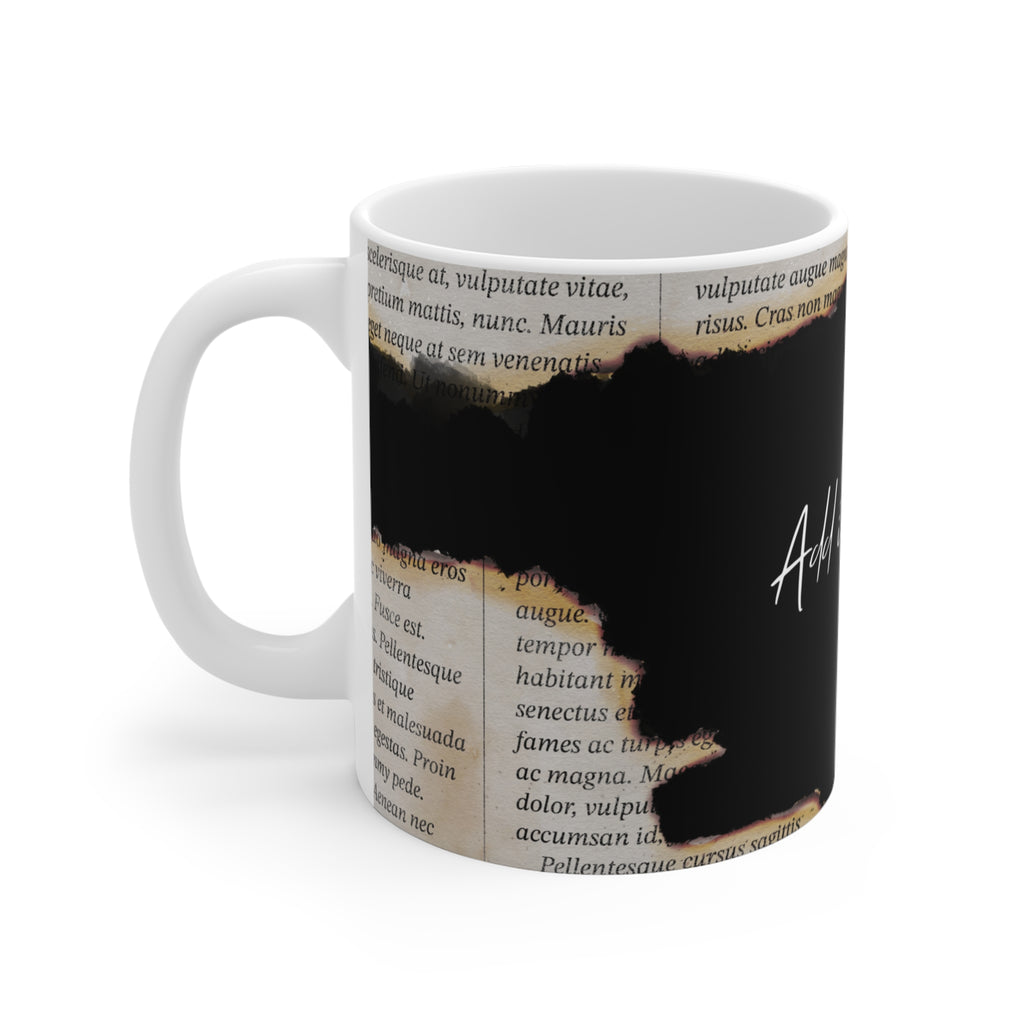 Add It To My TBR Mug — Bookish 11oz Coffee Cup for Readers